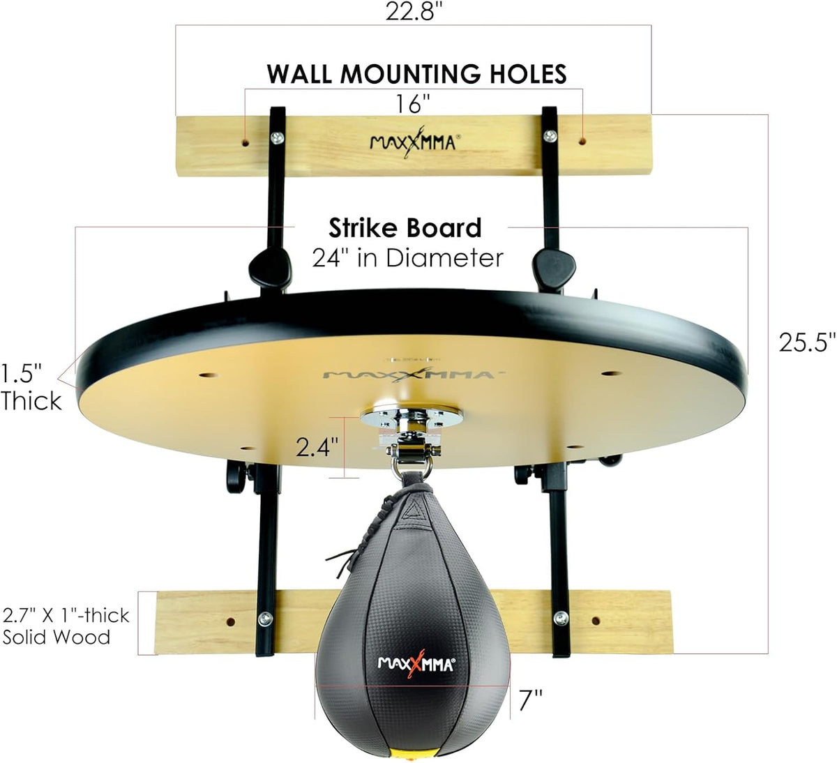 Heavy Duty Adjustable Speed Bag Platform – maxxmma-world