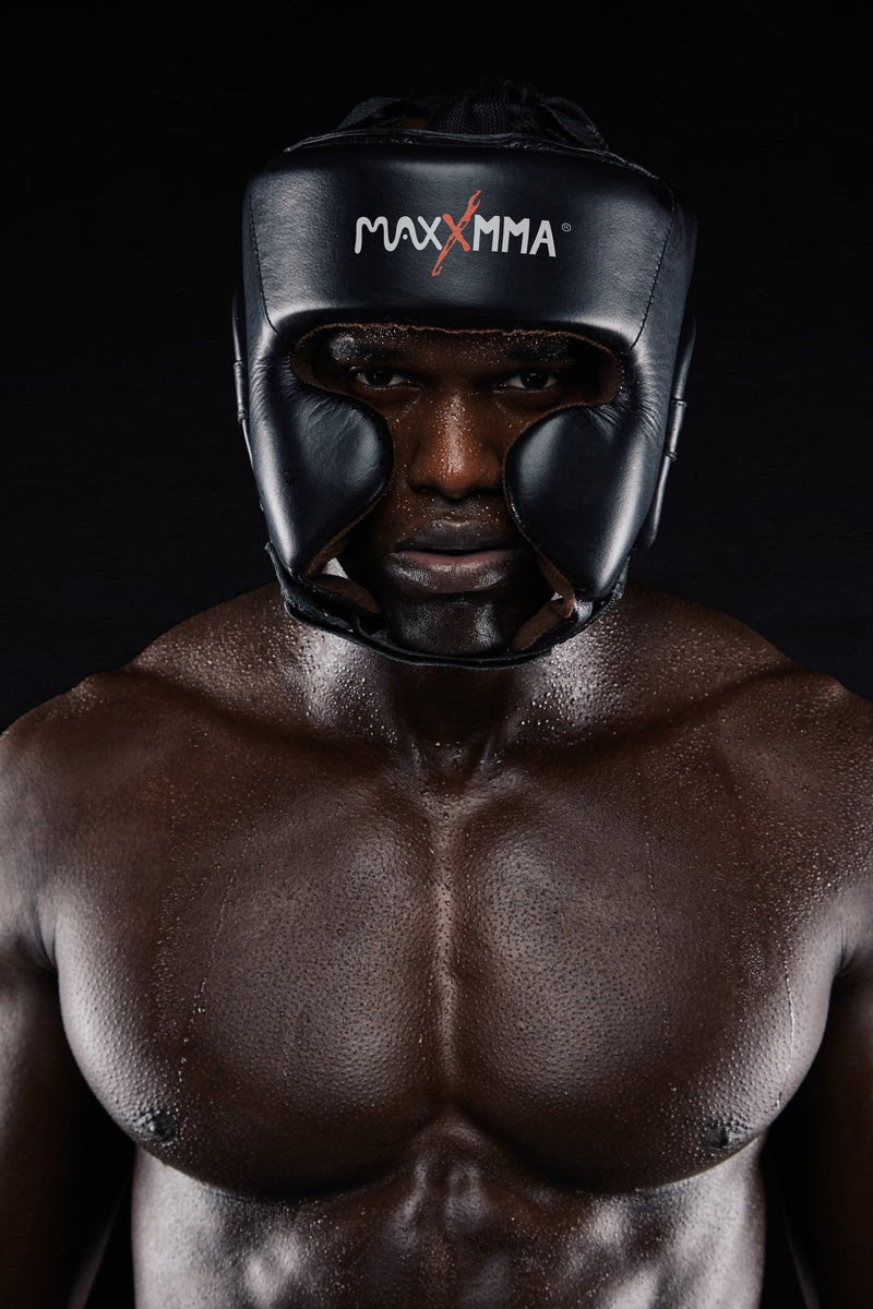 MAXX MMA ヘッドギア ブラック Amazon | MaxxMMA ボクシング ヘッドギア ハブカバー 格闘技 練習用 頭